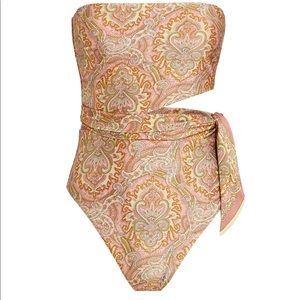 ZIMMERMANN Freja Paisley One-Piece Swimsuit